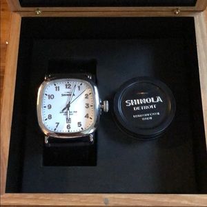 Shinola Guardian Leather Strap 41mm